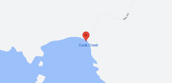 map of #5 COOKS BAY